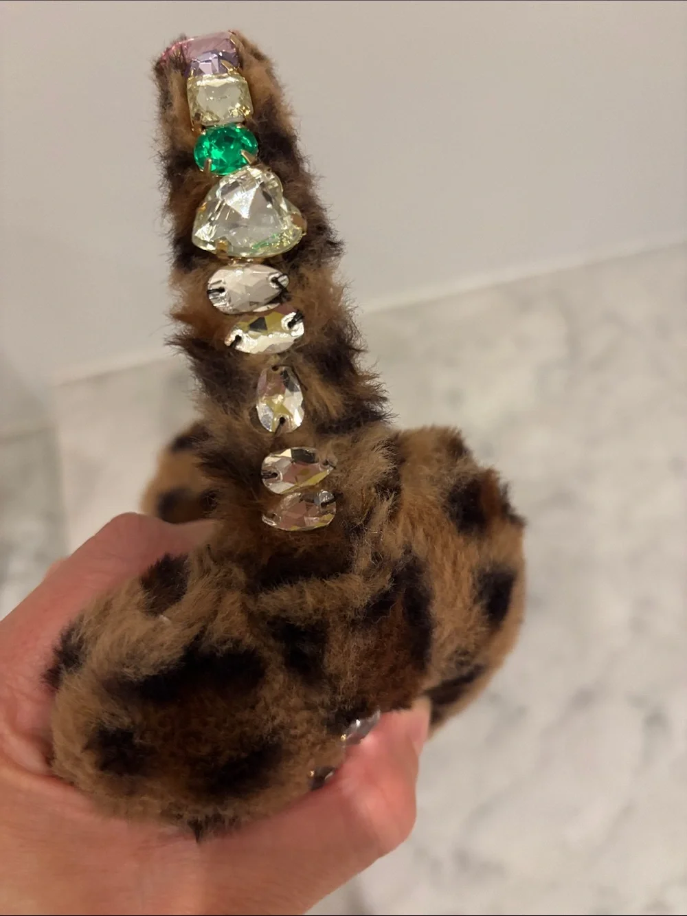 Furry Ear Muffs with gems - Super Smalls